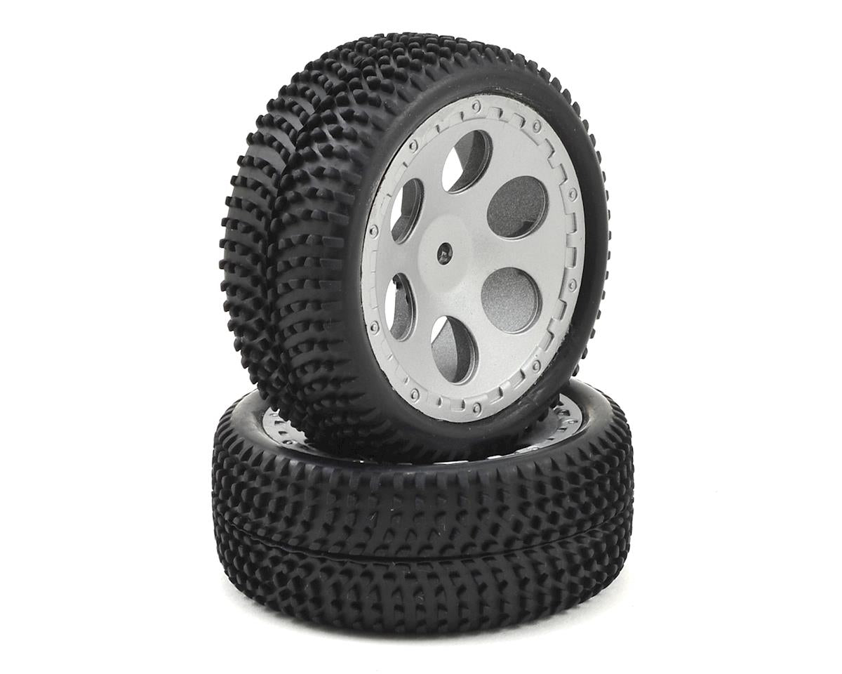 Dromida Wheel/Tire Assembled w/Foam Insert BX 4.18 (2) - DIDC1017