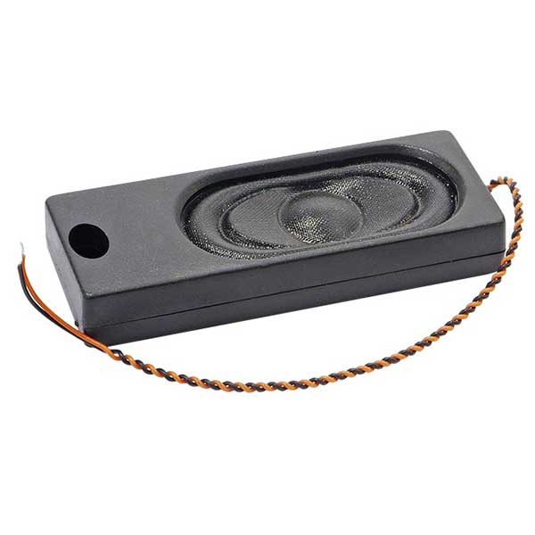 Railmaster Hobbies 8 Ohm 1 watt Speaker w/enclosure - 22mm x 58mm x 9.3mm - DLG-8