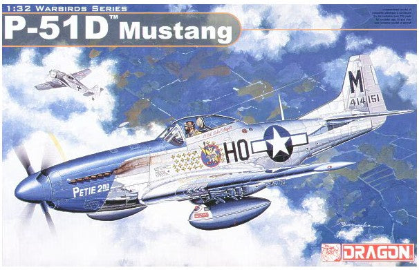 Dragon Models 3201 - 1:32 Warbirds Series P-51D Mustang Kit