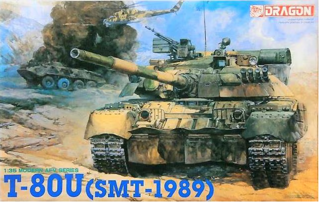 Dragon Models 1:35 T-80U (SMT-1989) Plastic Model Kit