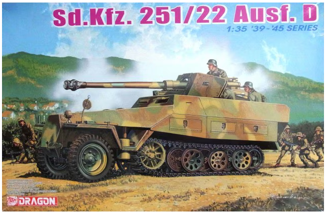 Dragon Sd.Kfz. 251/22 Ausf. D Plastic Model Kit