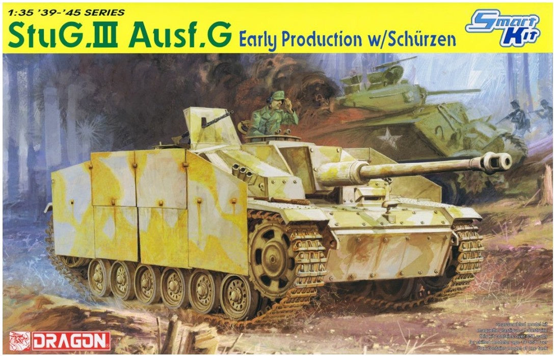 Dragon Models 6365 - 1:35 StuG.III Ausf.G Early Production w/Schurzen Plastic Model Kit