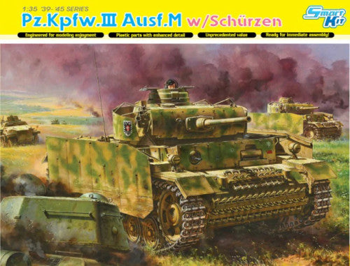 1/35 PZKPFW III AUSF M TANK W/SIDE-SKIRT ARMOR KURSK 1943