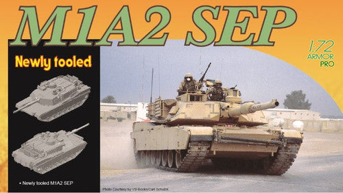 1/72 M1A2 ABRAMS SEP TANK