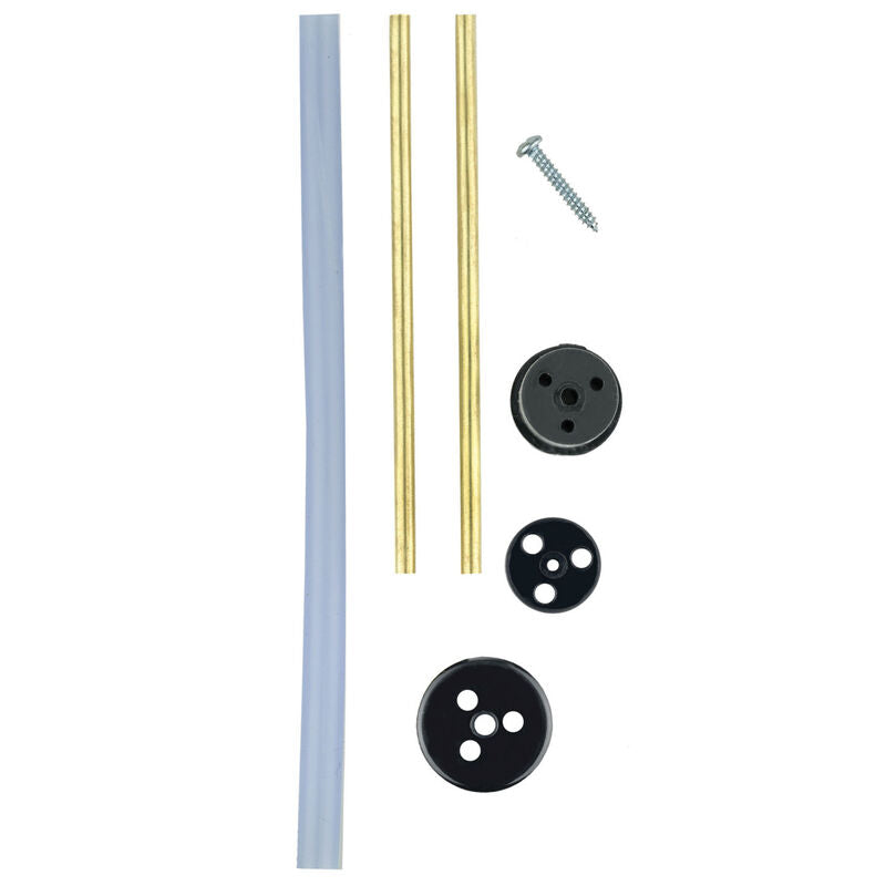 Dubro Replace Fuel Tank Cap & Fitting, 2-24oz Tanks, Glo - DUB3360