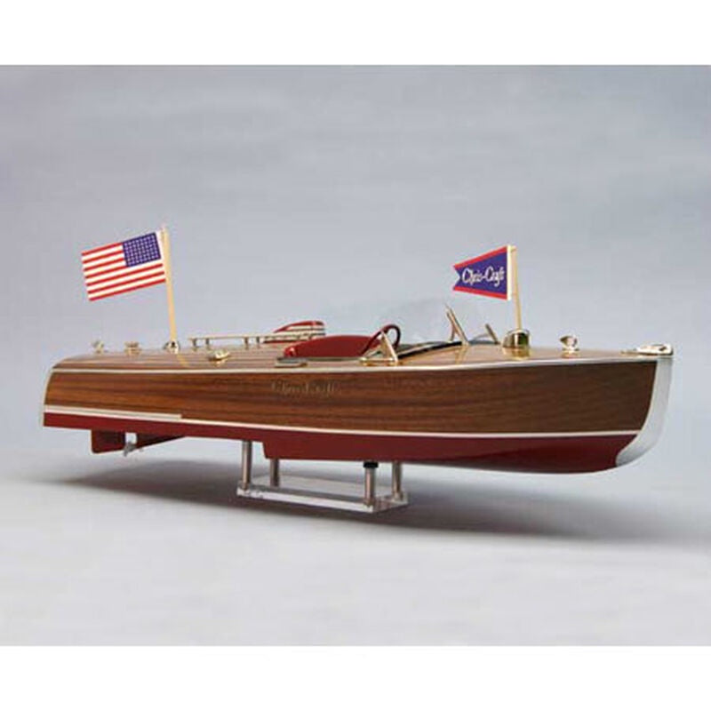 Dumas 24" 1941 Chris Craft Racing 16' Hydroplane Boat Kit (1/8) - DUM1254