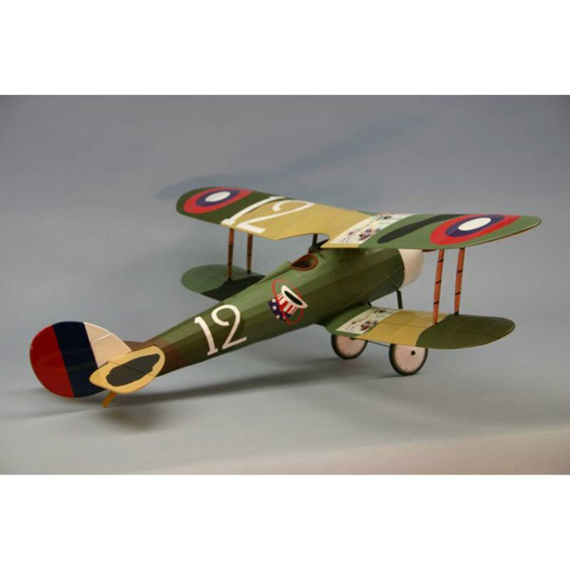 Dumas 35" Wingspan Nieuport 28 WWI BiPlane Wooden Aircraft Kit (suitable for elec R/C) - DUM1819