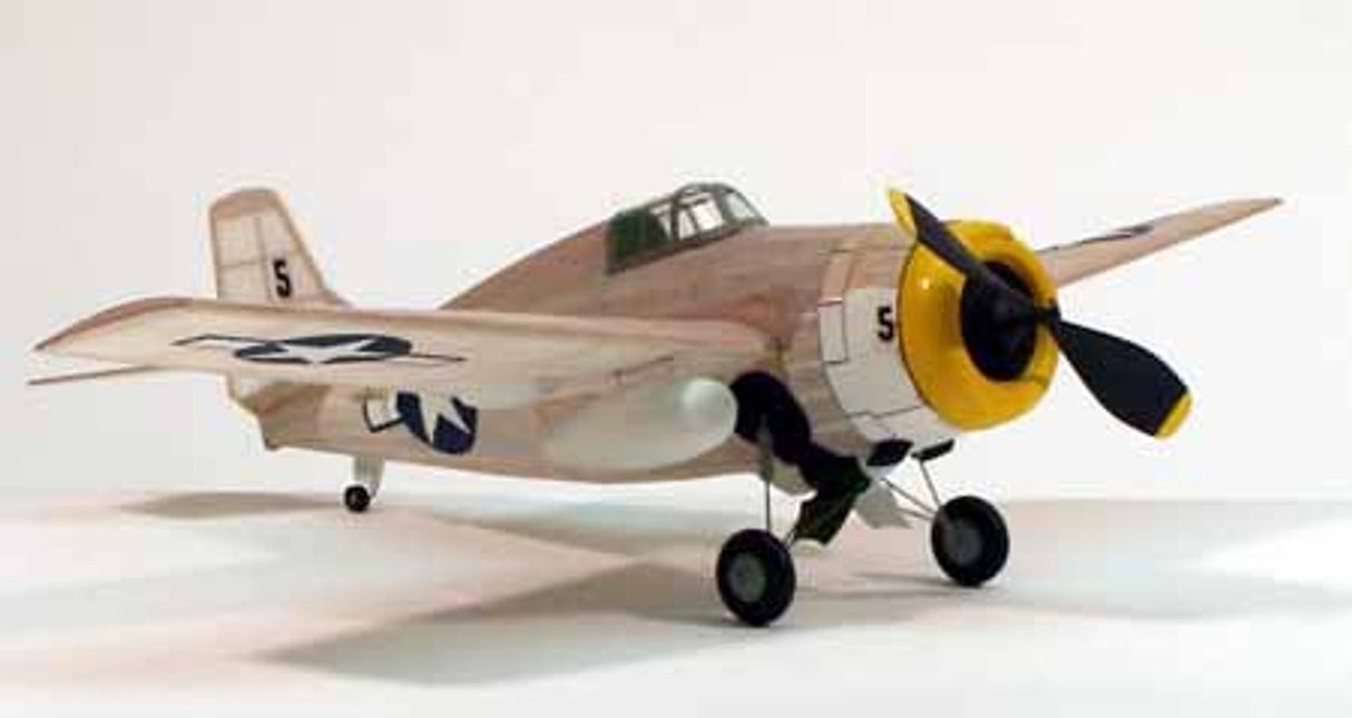Dumas F-4F Wildcat Rubber Powered Model Airplane Kit - DUM207