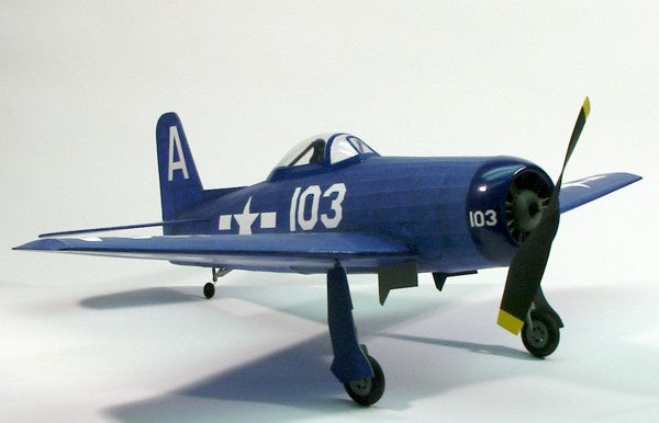 Dumas 30" Wingspan F8F2 Rubber Pwd Aircraft Laser Cut Kit - DUM309