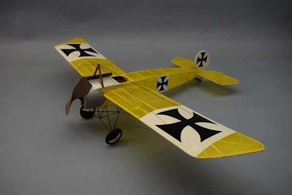 Dumas 30" Wingspan Fokker Eindecker EIII Rubber Pwd Aircraft Laser Cut Kit - DUM331