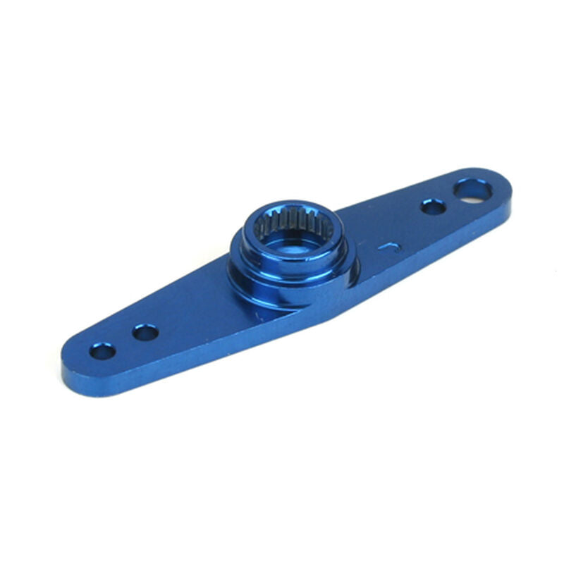 Dynamite Machined Aluminum Servo Arm, Blue: SPM/JR/Air/KO - DYN2542