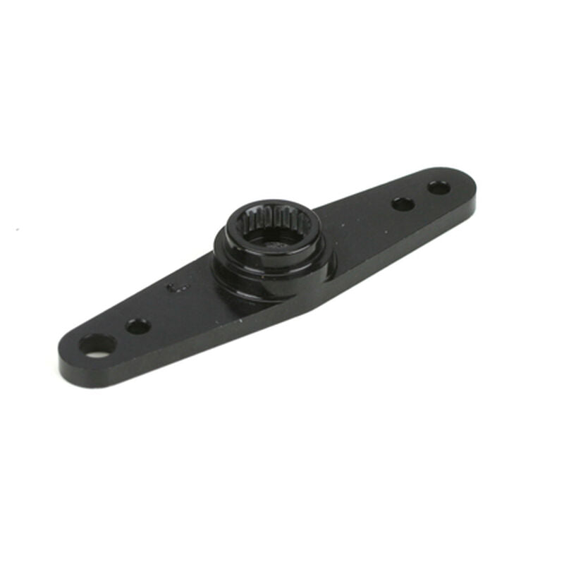 Dynamite Machined Aluminum Servo Arm, Black: SPM/JR/Air/KO - DYN2543