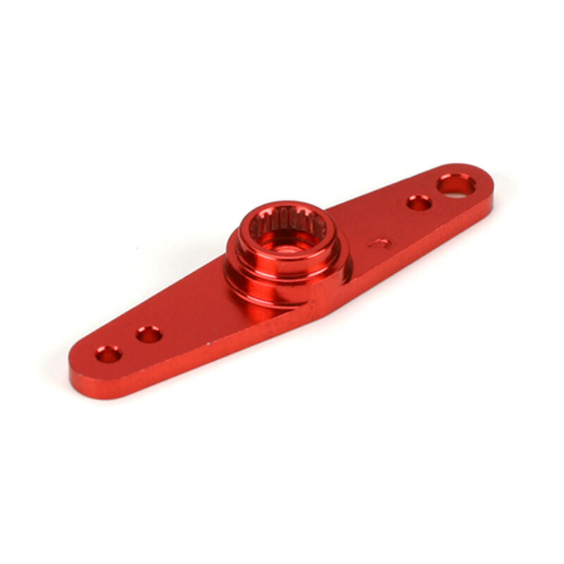 Dynamite Machined Aluminum Servo Arm, Red: SPM/JR/Air/KO - DYN2544