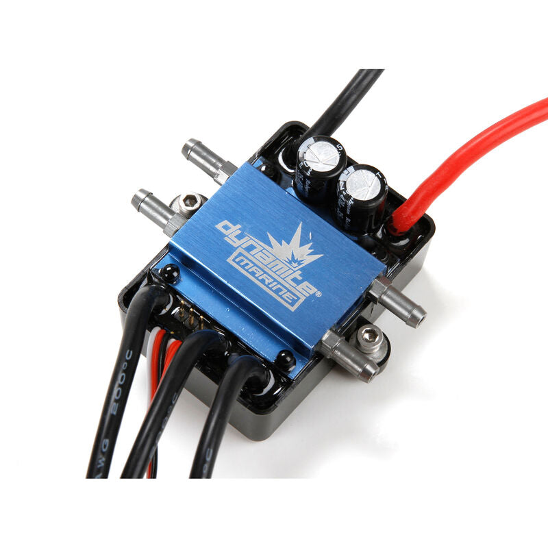 Dynamite 120A Brushless Marine ESC 2-6S DUAL CONNECTOR - DYNM3875