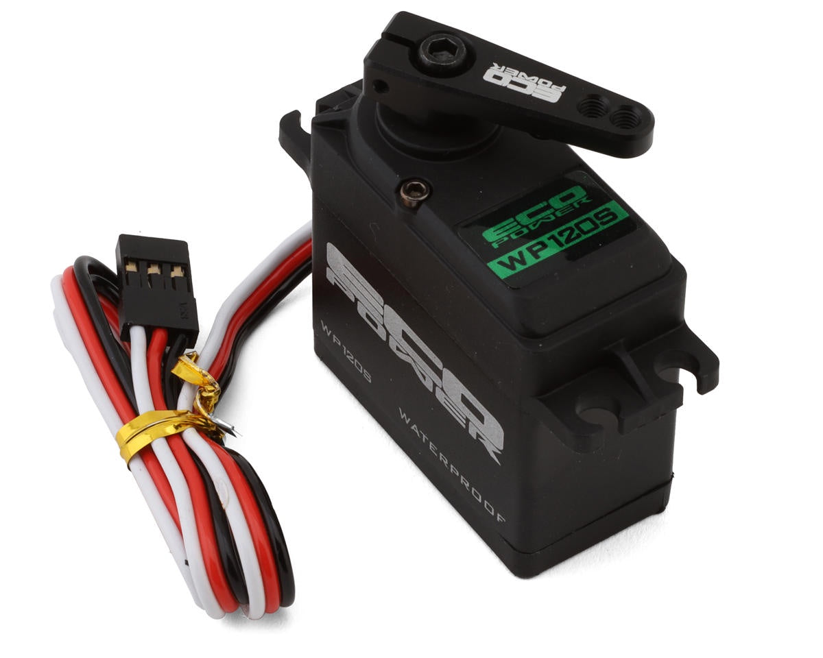 EcoPower WP120S Waterproof High Speed Metal Gear Servo for 1/10 4wd Traxxas™, ARRMA™, Axial™, Losi™ & others