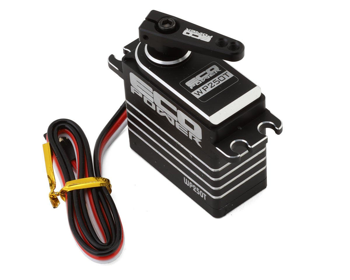 EcoPower WP250T Waterproof MEGA Torque Metal Gear/Metal Case Servo for 1/7 & 1/8 Traxxas™, ARRMA™, Axial™, Losi™ & others