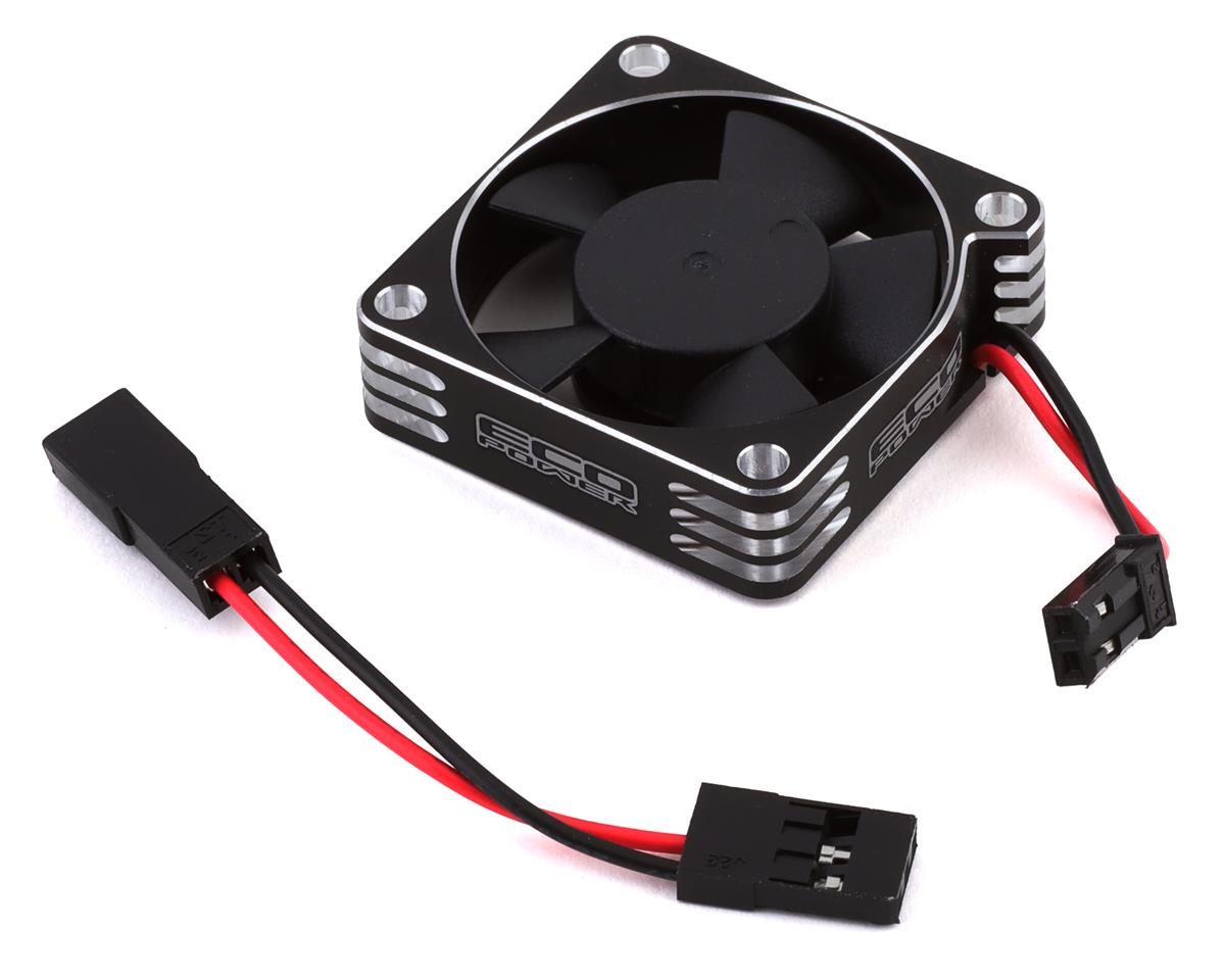 EcoPower EcoPower 35x35x10mm Aluminum High Speed HV Cooling Fan (Silver/Black) - ECP7001