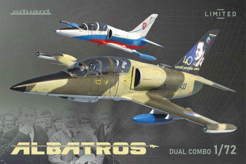 1/72 ALBATROS AERO L39C/CM/ZA/ZO JET TRAINER AIRCRAFT DUAL COMBO