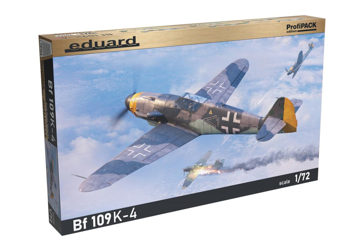 1/72 Eduard Bf 109K-4 Profipack Plastic Model Kit