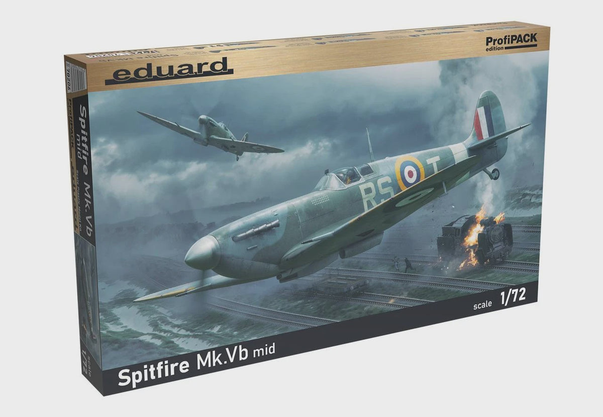 1/72 Eduard Spitfire Mk.Vb mid ProfiPACK Plastic Model Kit