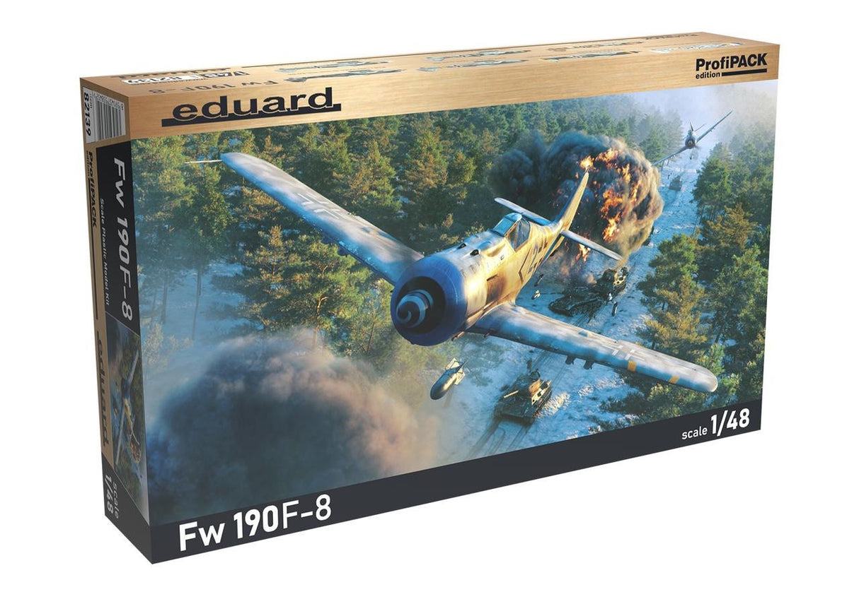 Eduard 1/48 Eduard Fw 190F-8 ProfiPACK Plastic Model Kit #82139