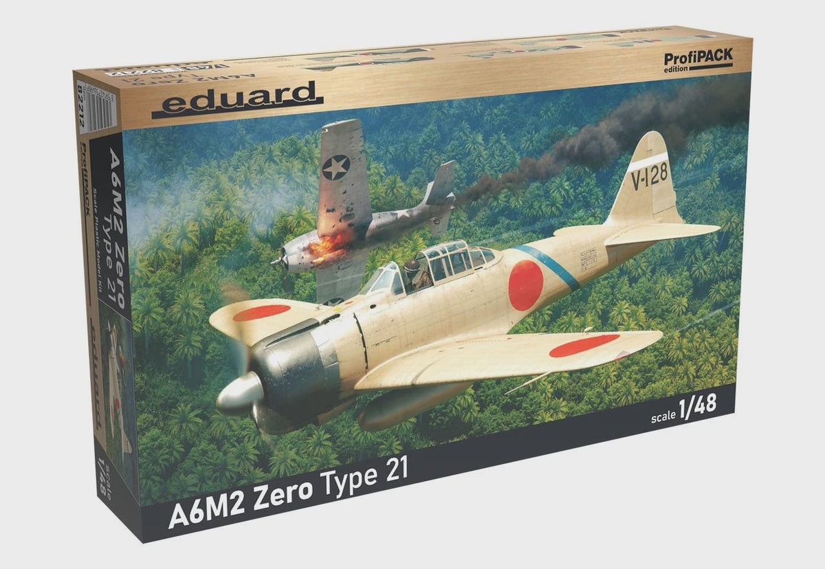 1/48 Eduard A6M2 Zero Type 21 Profipack Plastic Model Kit
