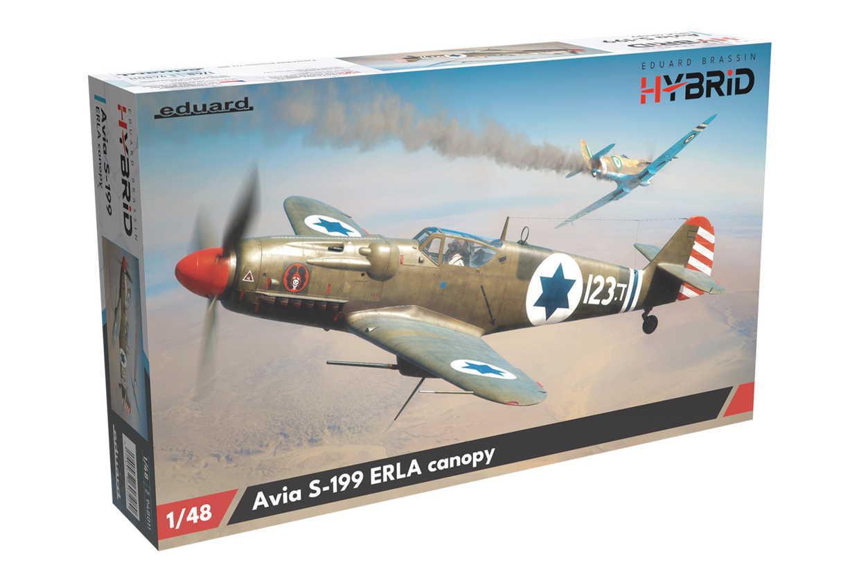 Eduard 1/48 Avia S-199 Erla Canopy Hybrid Edition Plastic Model Kit