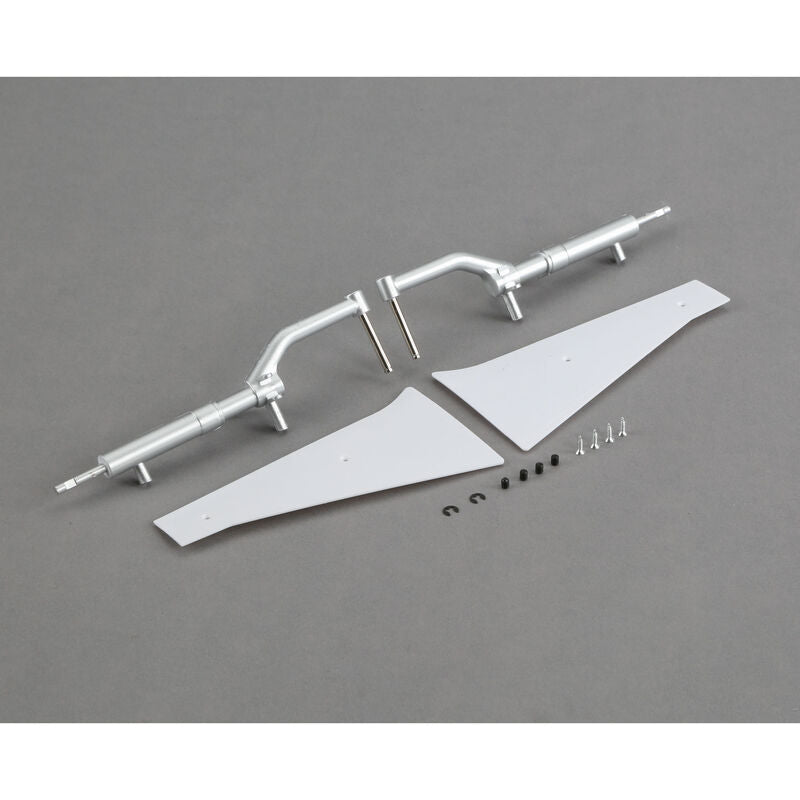 E-Flite Landing Gear, Struts, & Door Set: P-51D 1.2m - EFL8207