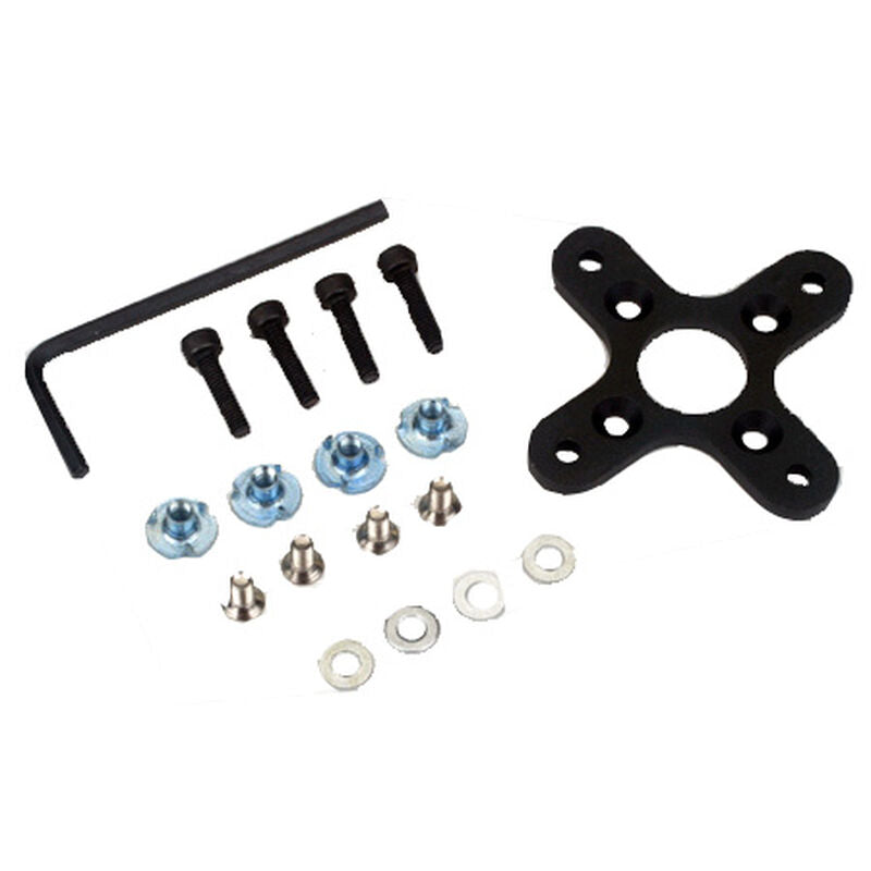 E-Flite X-Mount/Hardware:Power 10/15/25, Cyclon 20/30 - EFLM40102