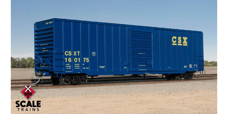 ExactRail Platinum HO Scale Berwick 7580 Appliance Boxcar - CSX (CSXT) #160185