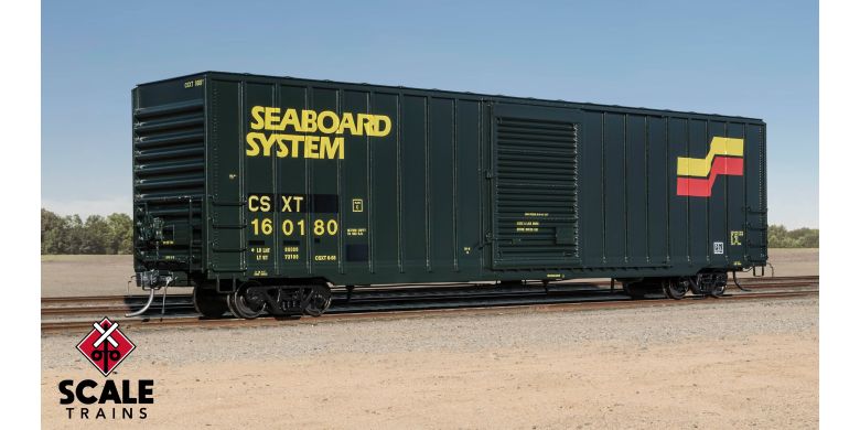 ExactRail Platinum HO Scale Berwick 7580 Appliance Boxcar - CSX (CSXT) ex Seaboard System Patch #160180