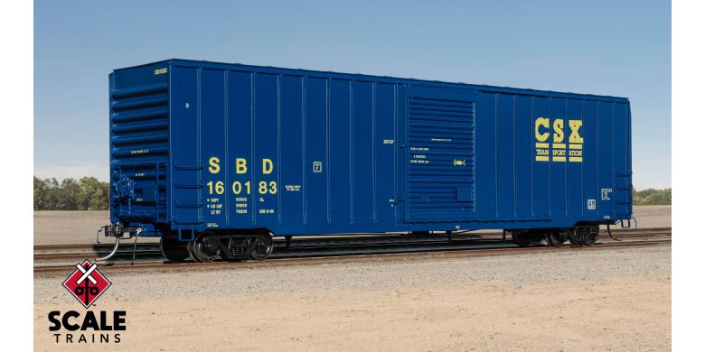 ExactRail Platinum HO Scale Berwick 7580 Appliance Boxcar - CSX (SBD) #160183