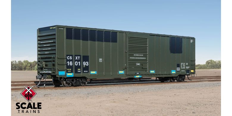 ExactRail Platinum HO Scale Berwick 7580 Appliance Boxcar - CSX/ex-Family Lines Patch #160193