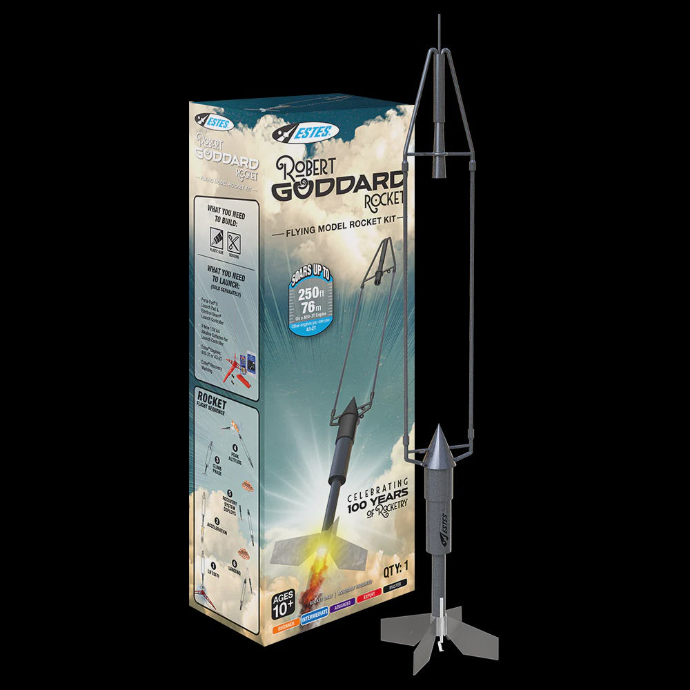 Estes 000664 Robert Goddard Model Rocket Kit