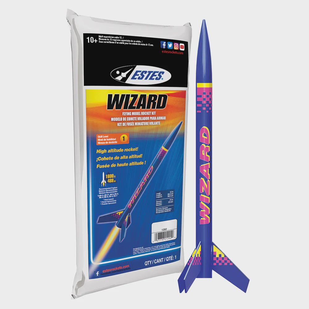 Estes Wizard Rocket Kit Skill Level 1 - EST1292