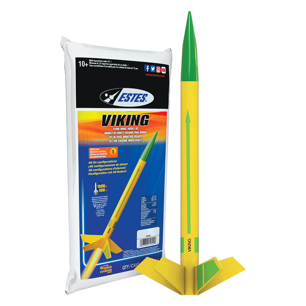 Estes Viking Rocket Kit Skill Level 1 - EST1949