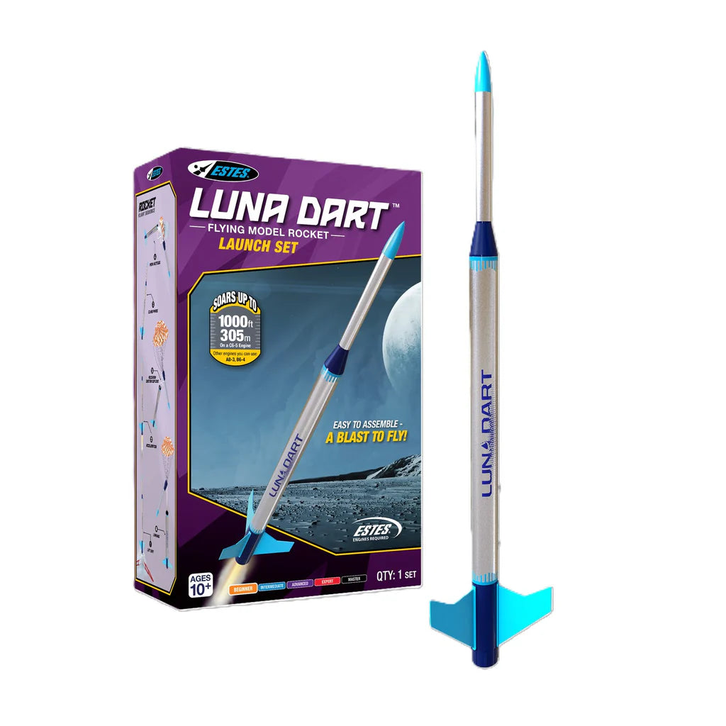 Estes 3236 Luna Dart Rocket Launch Set