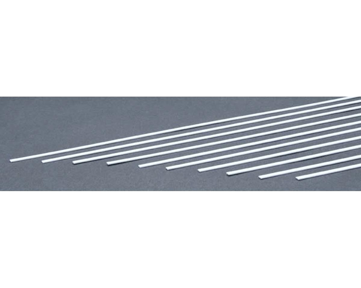 Evergreen Styrene Strip .030" Thick - 14" Long; pkg(10) -- x .125"