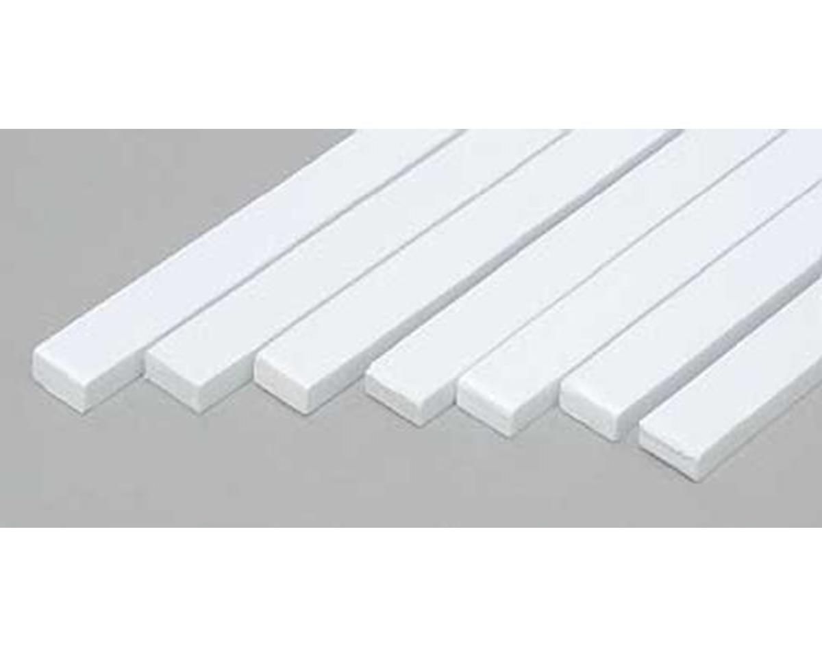 Evergreen Styrene Strip .100" Thick - 14" Long -- x .188" pkg(7)