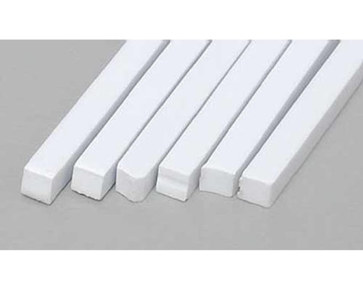 Evergreen Styrene Strip .125" Thick - 14" Long -- x .125" pkg(6)