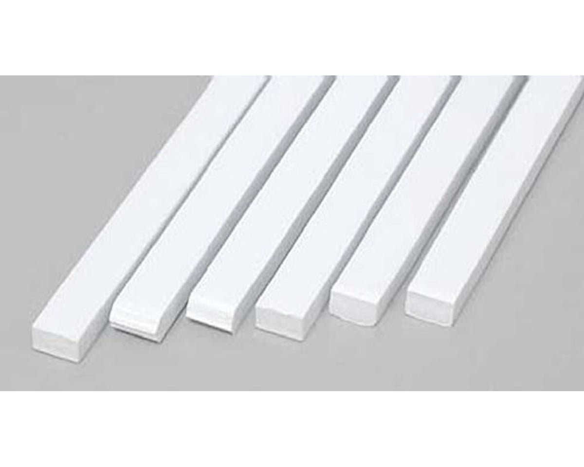 Evergreen Styrene Strip .125" Thick - 14" Long -- x .188" pkg(6)