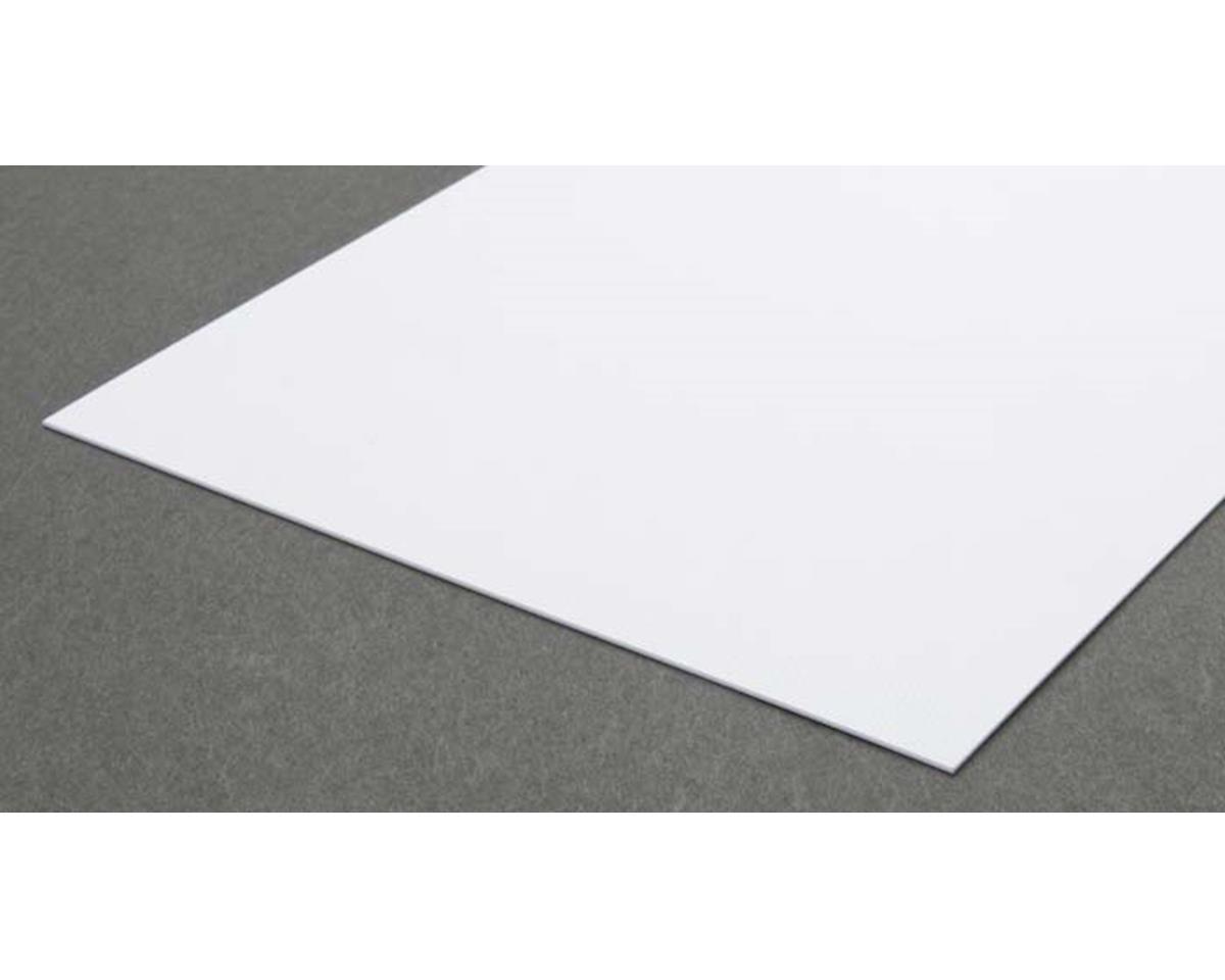 Evergreen Passenger Car Siding - 6 x 12" Sheet; Scale 2-1/4" Spacing -- .030" Thick