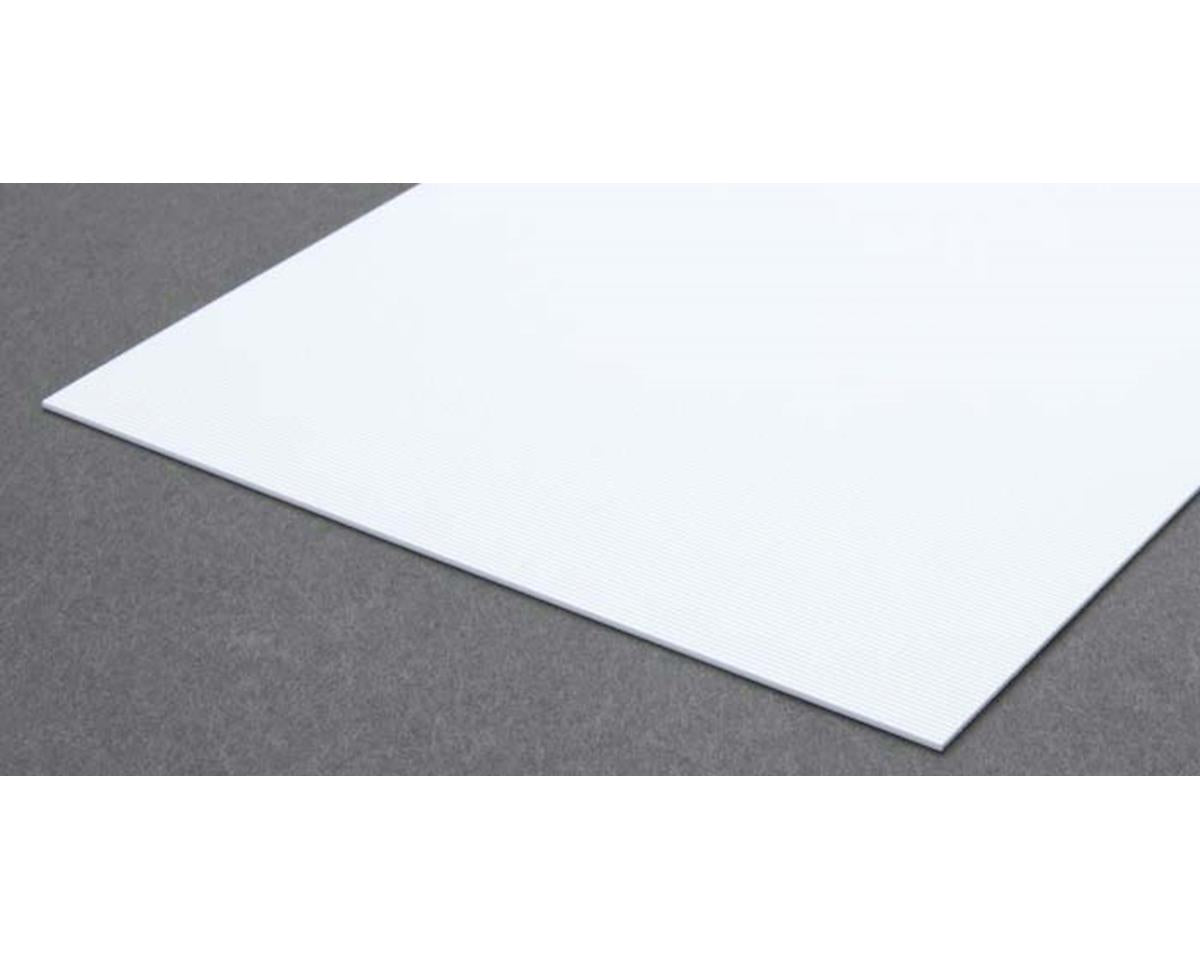 Evergreen Freight Car Siding - 6 x 12" Sheet; Scale 3-1/4" Spacing -- .040" Thick