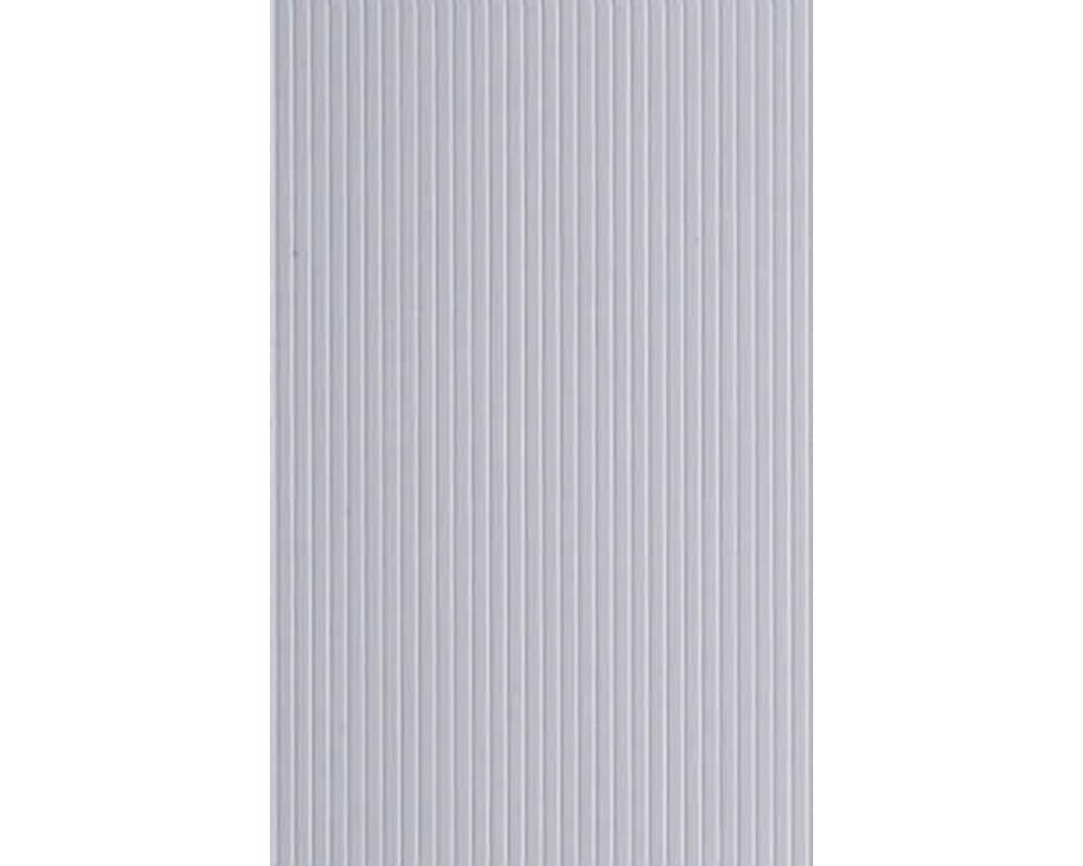 Evergreen 6 x 12" Styrene Siding Sheet, V-Groove .040" Thick -- .050" Spacing