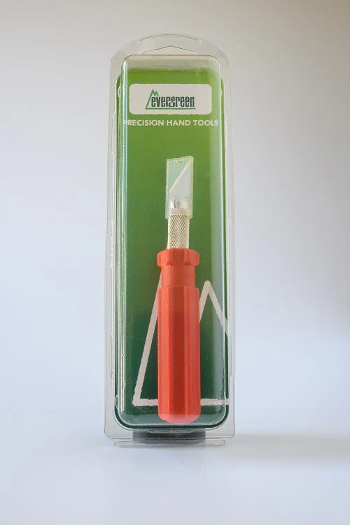 Evergreen Heavy-Duty Knife Handle -- Includes 1 Blade Each: #5, #24