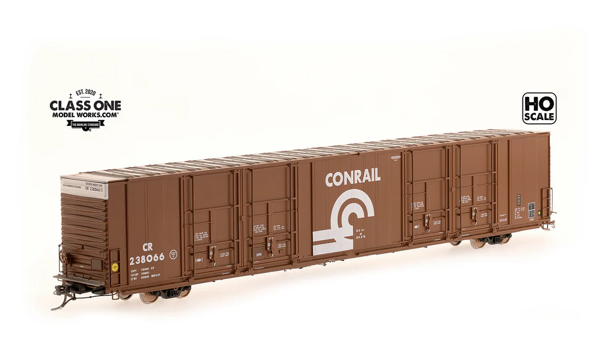 THRALL 86' HIGHCUBE BOXCAR - 8 DOOR - CONRAIL - #238066