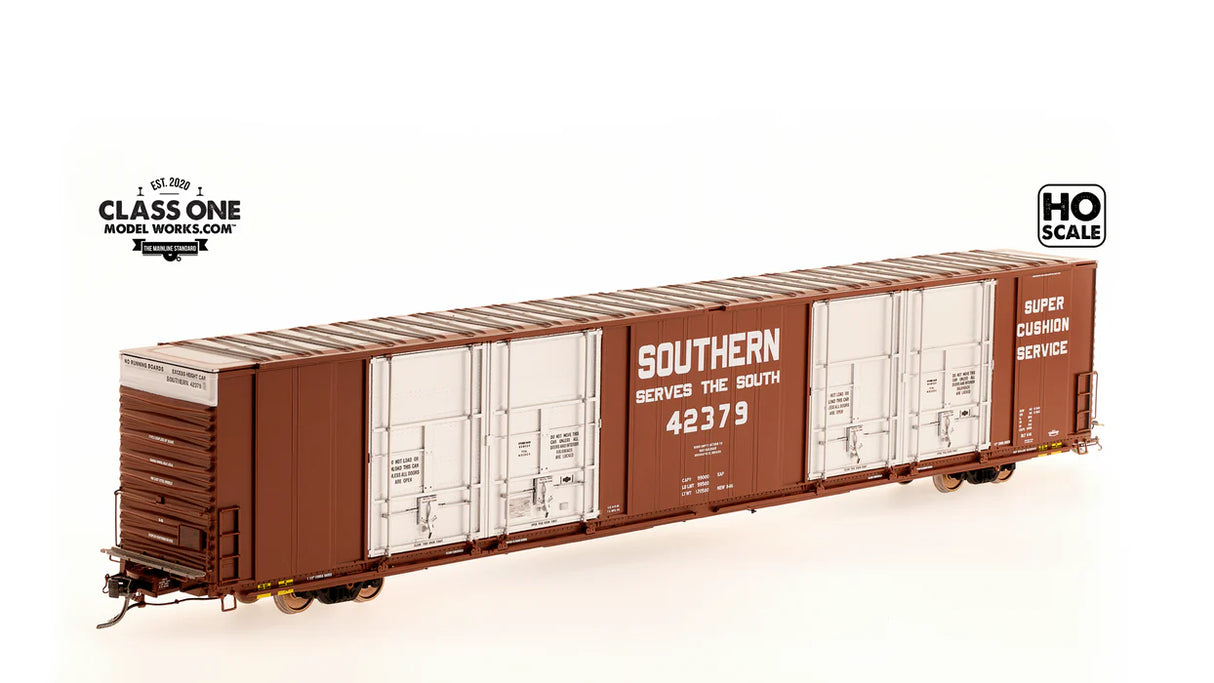 THRALL 86' HIGHCUBE BOXCAR - 8 DOOR - SOUTHERN - #42402