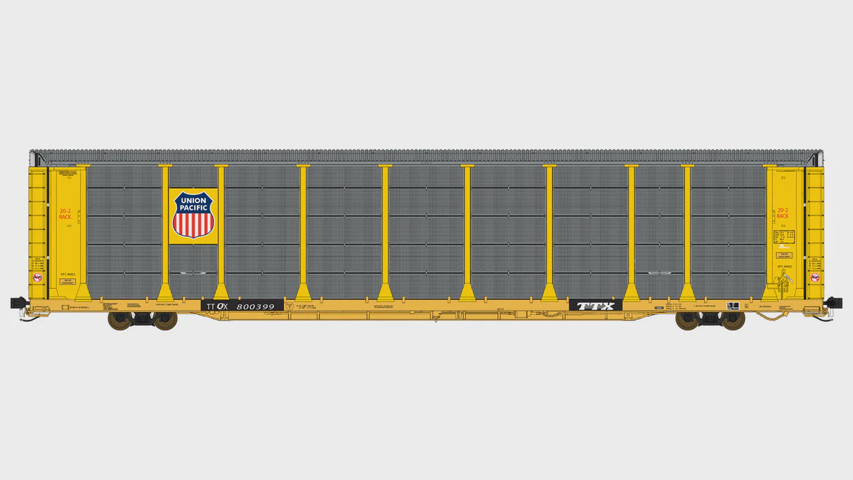 Class One Model Works HO Thrall 20-2 Autorack - Type A - Union Pacific (UP) TTQX 860246