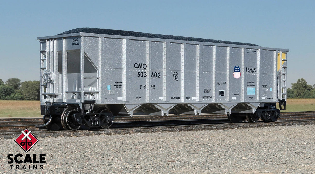 Fox Valley Models N Scale Trinity RD-4 Coal Hopper, Union Pacific/Building America / 503617 /