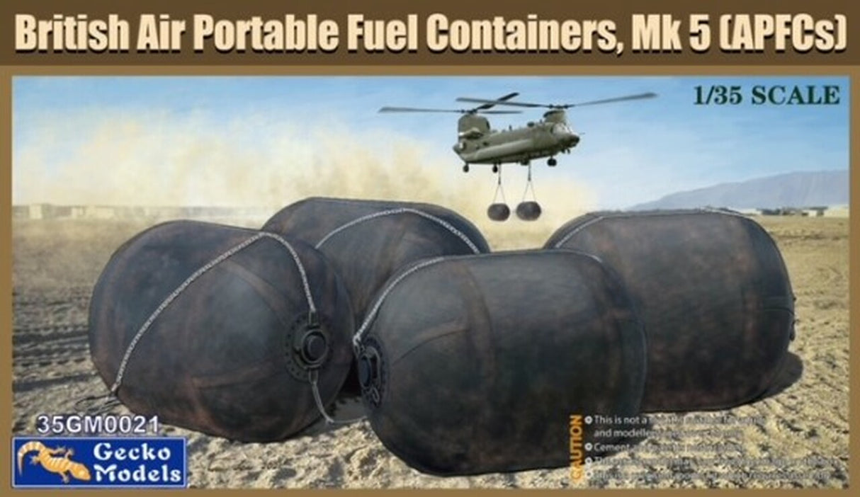 Gecko Models 1/35 BRITISH MK 5 AIR PORTABLE FUEL CONTAINERS - GKO350021